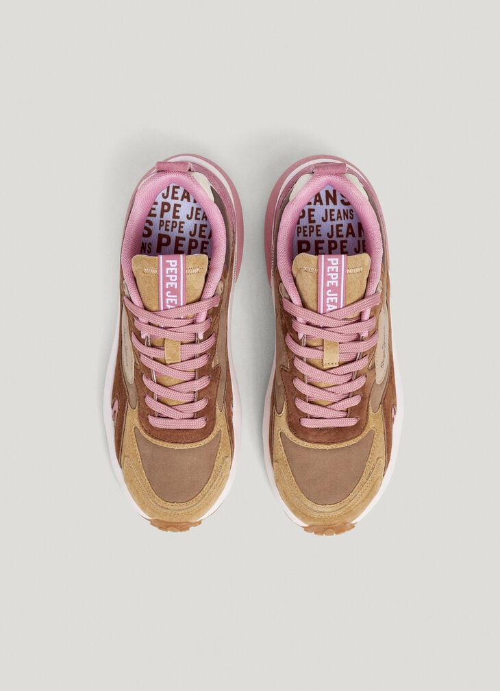 Pepe Jeans Trainers With Animal Print Details