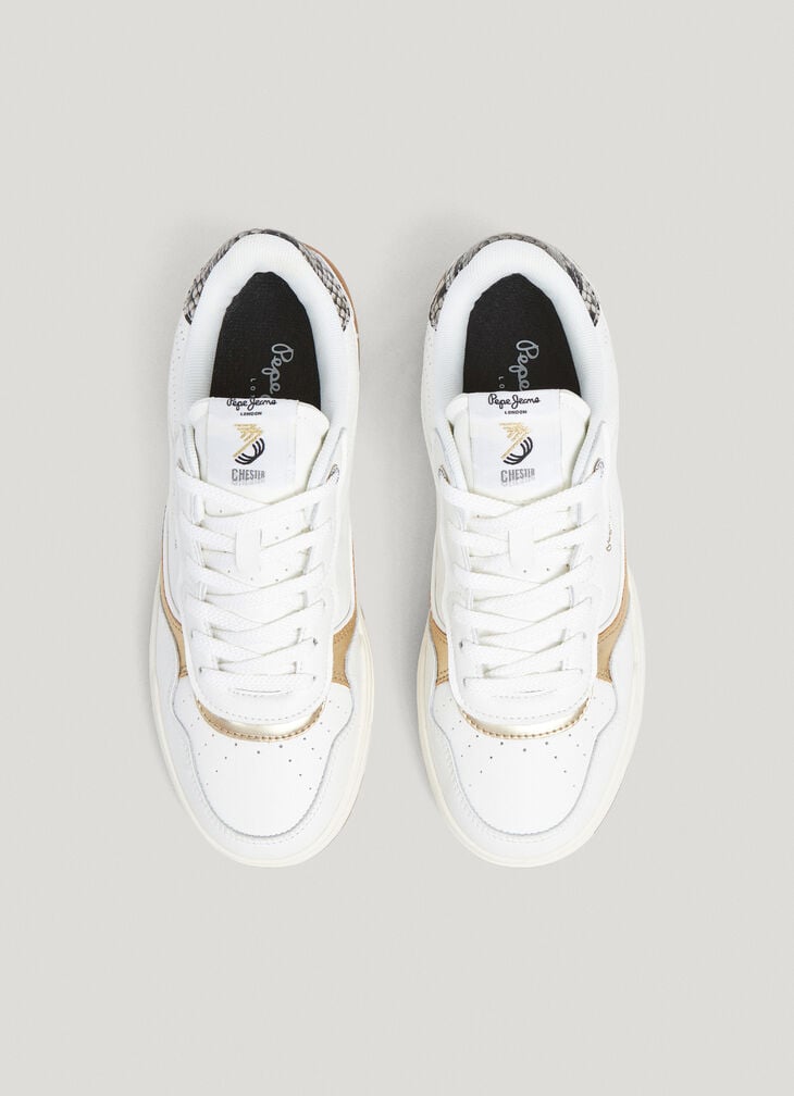 Pepe Jeans Trainers With Metallic Details