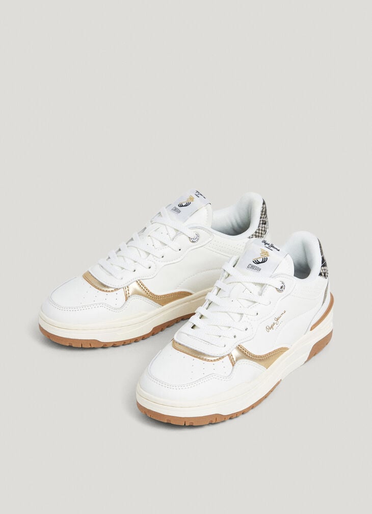 Pepe Jeans Trainers With Metallic Details