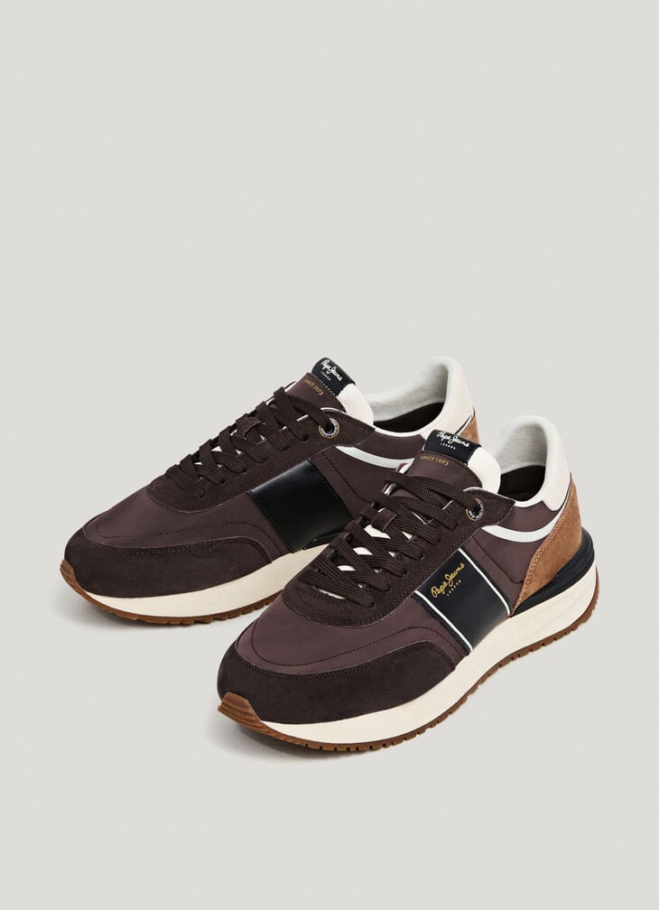 Pepe Jeans Trainers With Suede Details