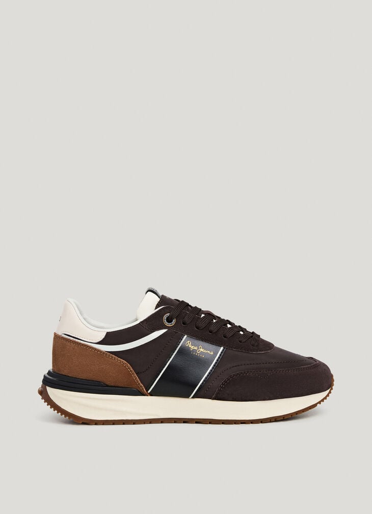 Pepe Jeans trainers with suede details