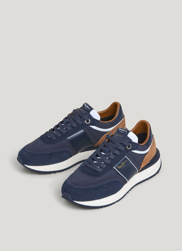 Pepe Jeans Trainers With Suede Details