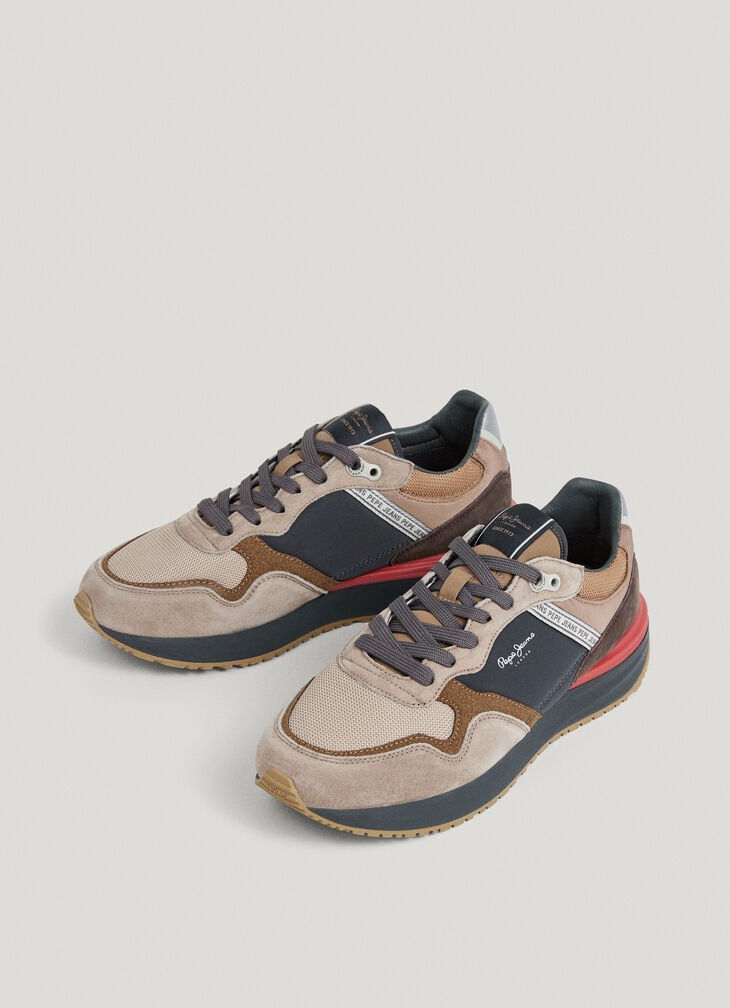 Pepe Jeans Trainers With Suede Details