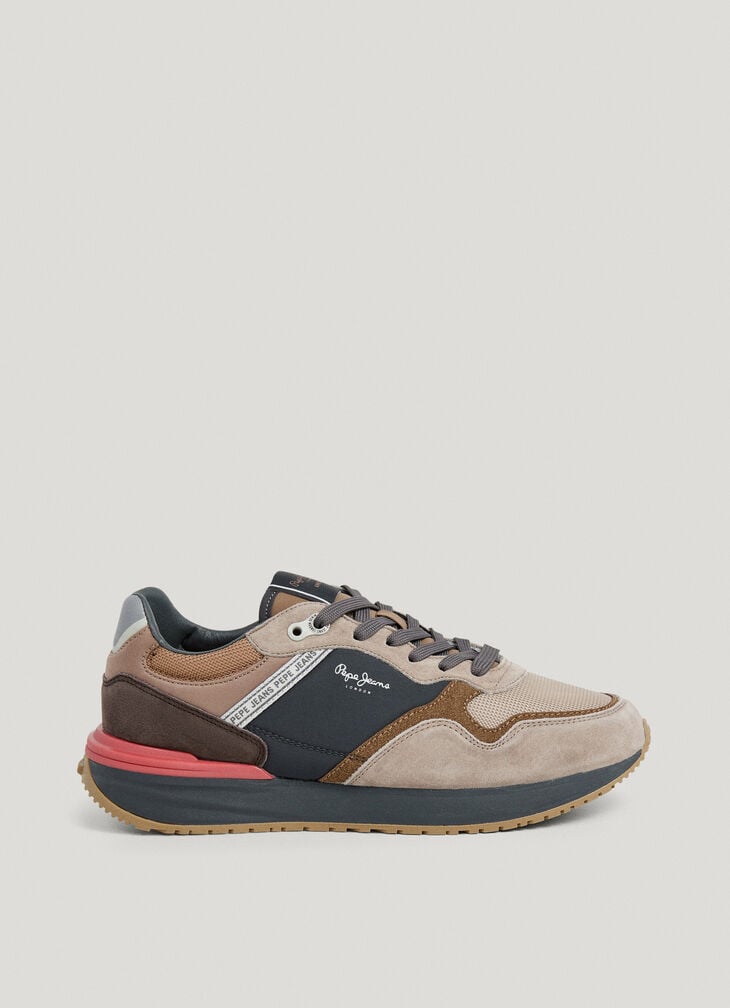Pepe Jeans trainers with suede details