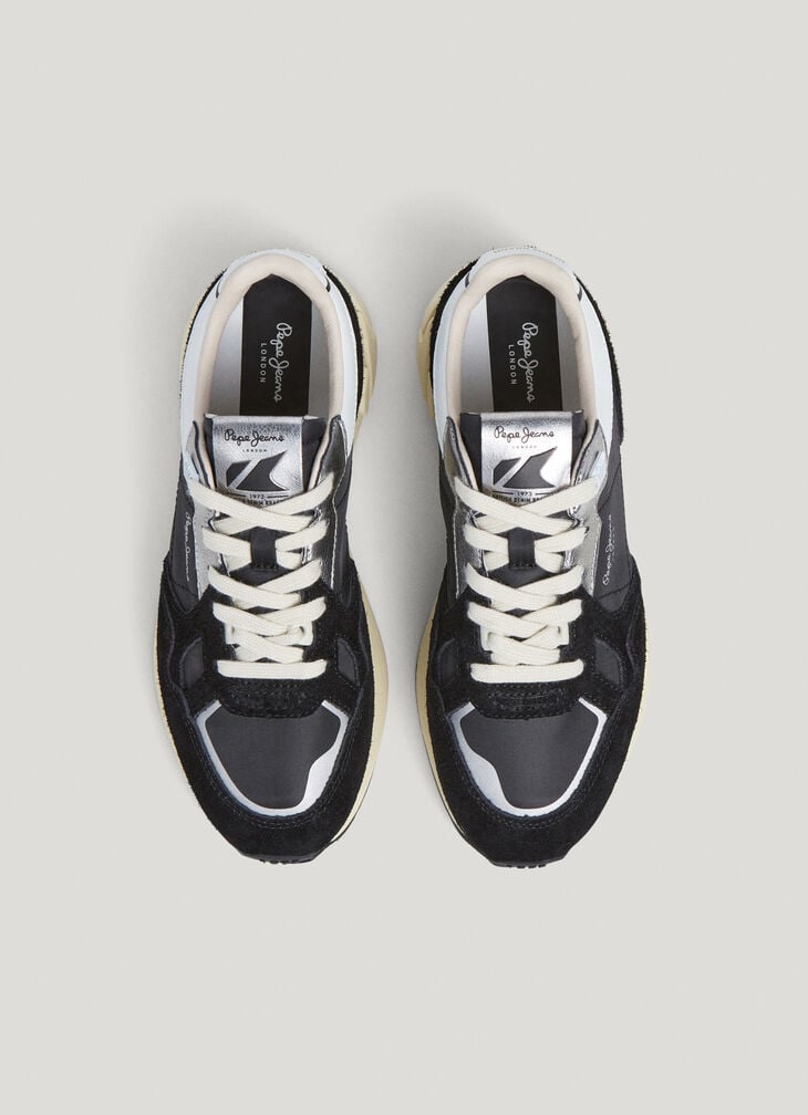 Pepe Jeans Trainers With Suede Details - Marlon