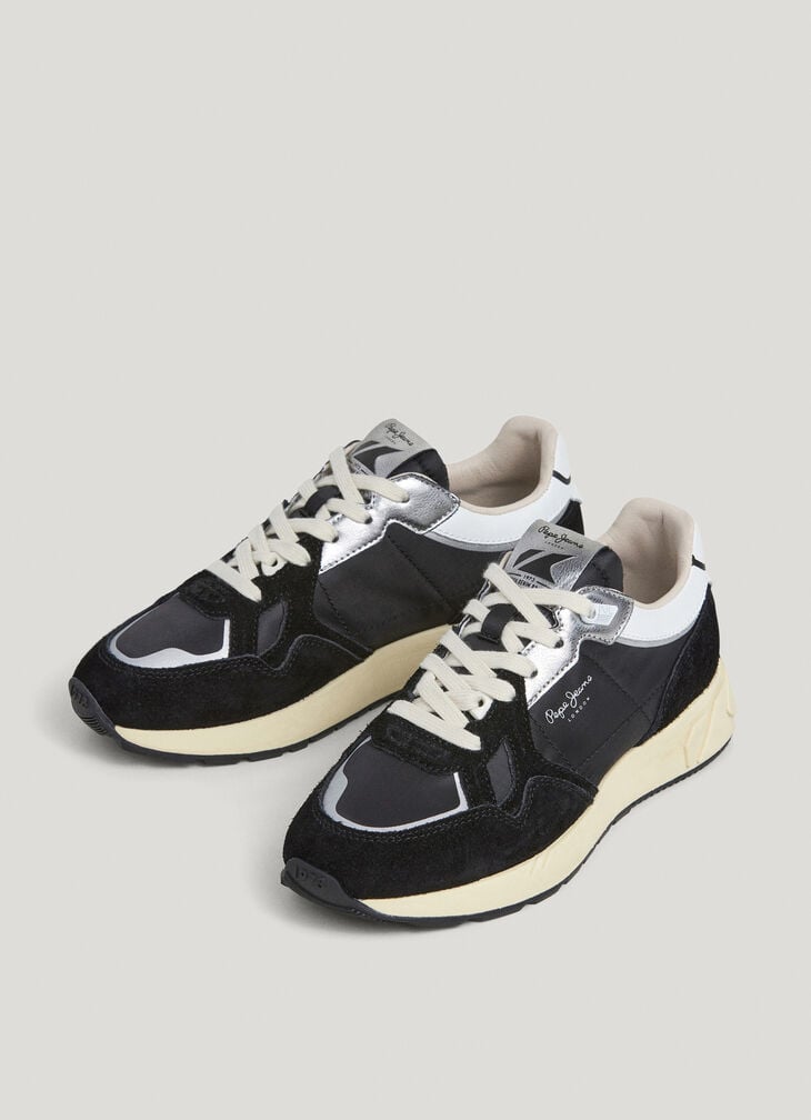 Pepe Jeans Trainers With Suede Details - Marlon