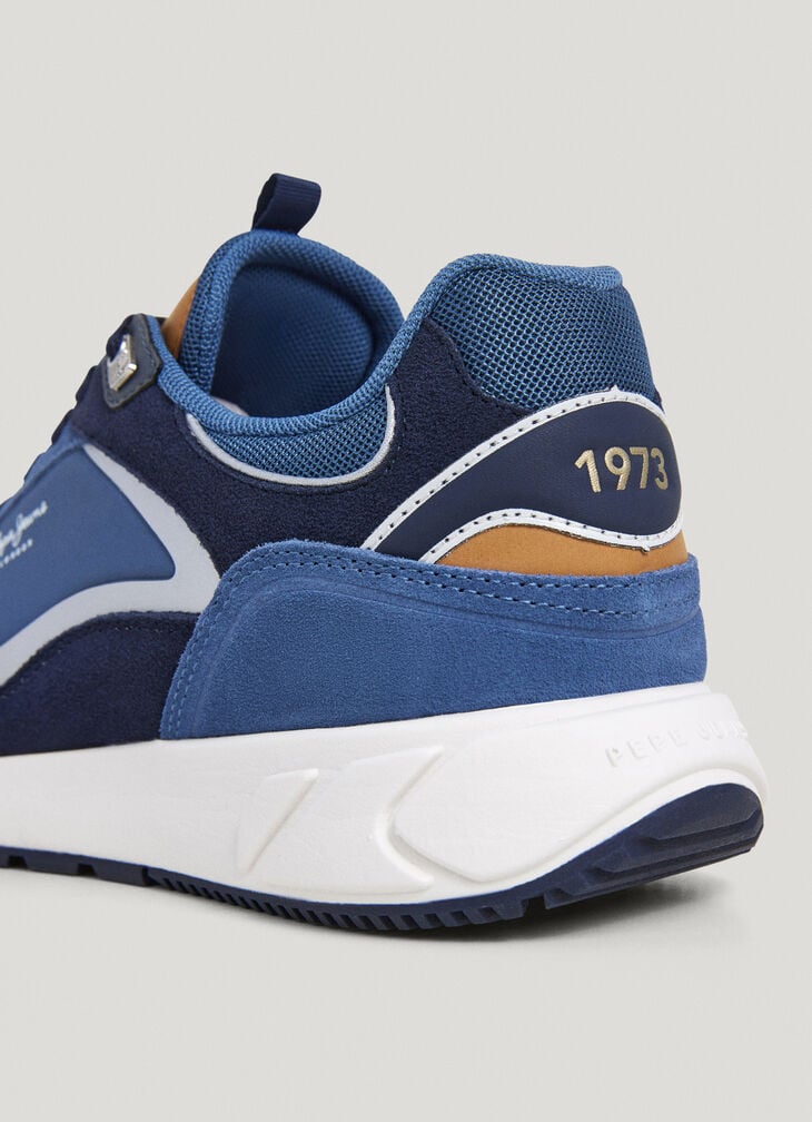 Pepe Jeans Trainers With Suede Details- Marlon