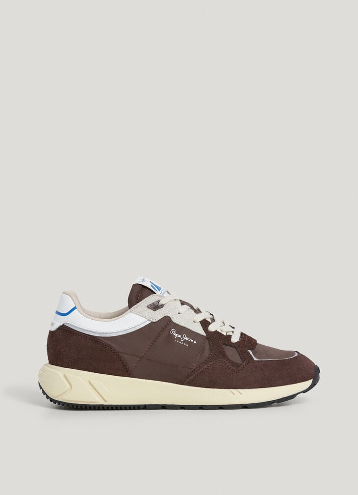 Pepe Jeans trainers with suede details- marlon