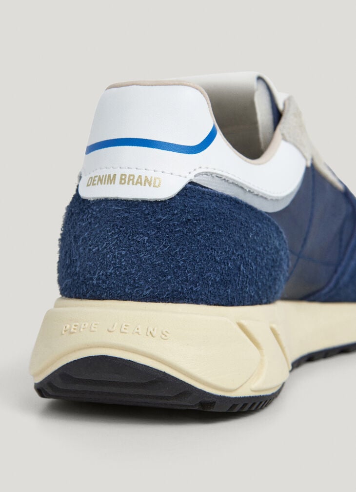 Pepe Jeans Trainers With Suede Details- Marlon