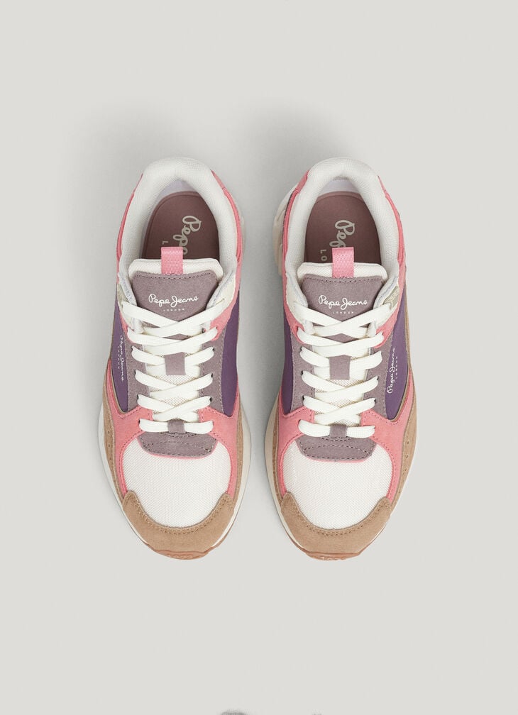 Pepe Jeans Trainers With Suede Details - Marlon