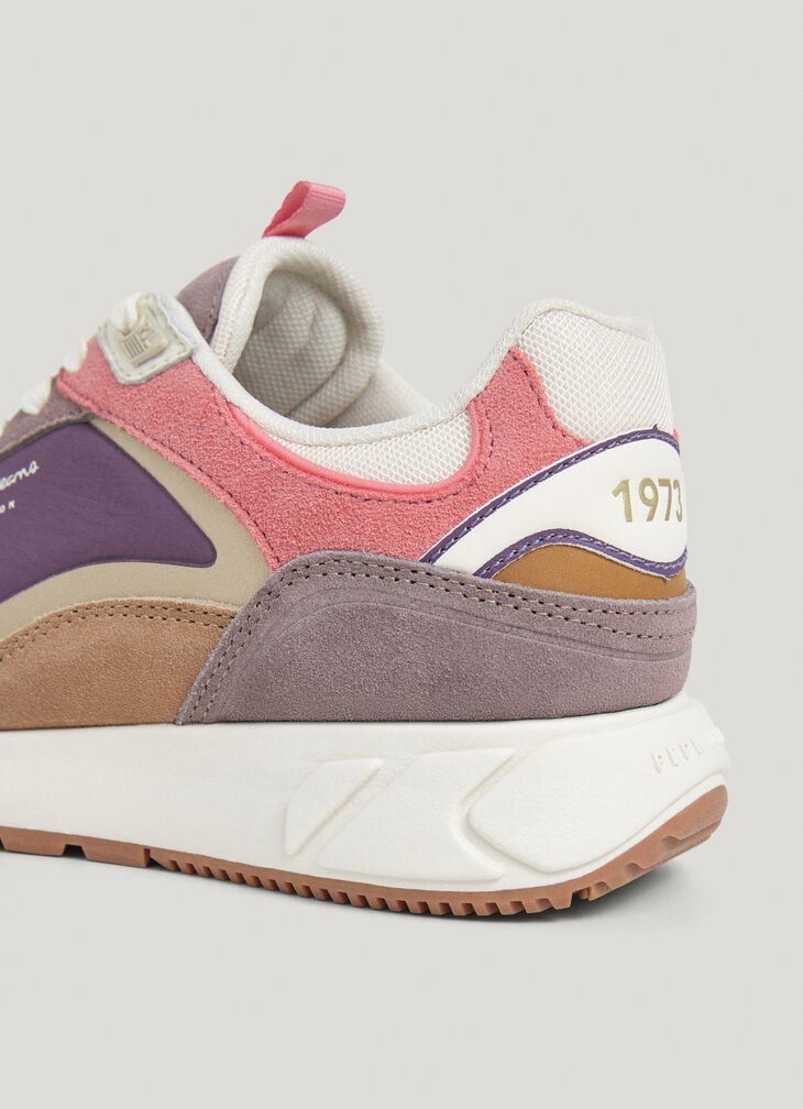 Pepe Jeans Trainers With Suede Details - Marlon