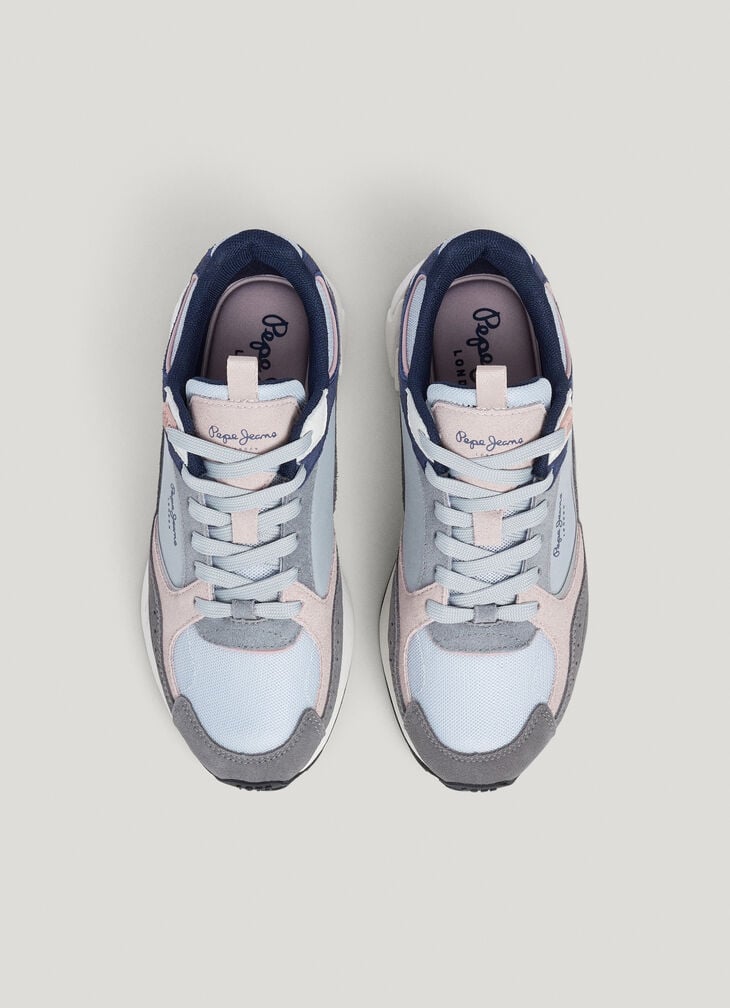 Pepe Jeans Trainers With Suede Details - Marlon