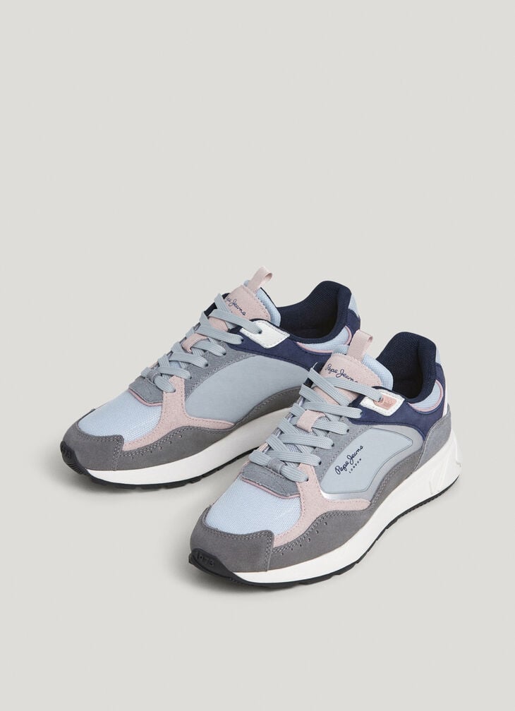 Pepe Jeans Trainers With Suede Details - Marlon