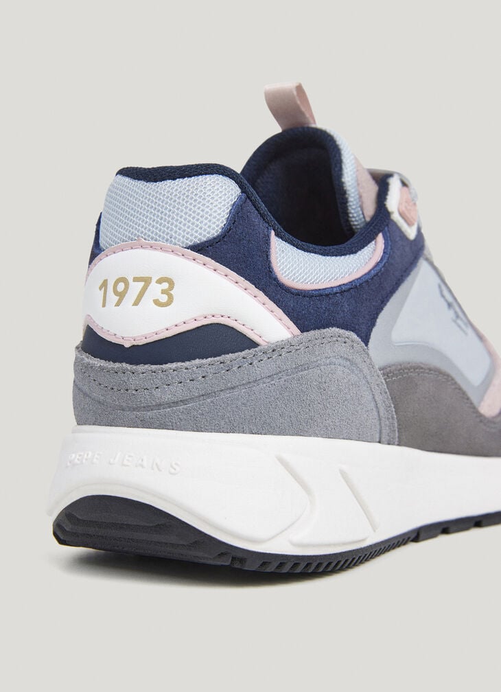 Pepe Jeans Trainers With Suede Details - Marlon