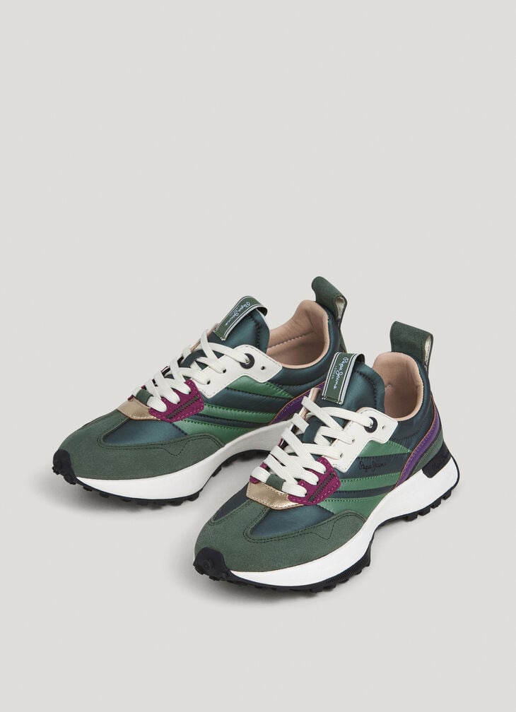 Pepe Jeans Trainers With Suede Details