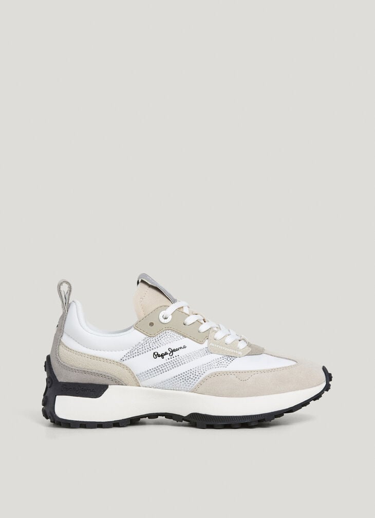 Pepe Jeans trainers with suede details