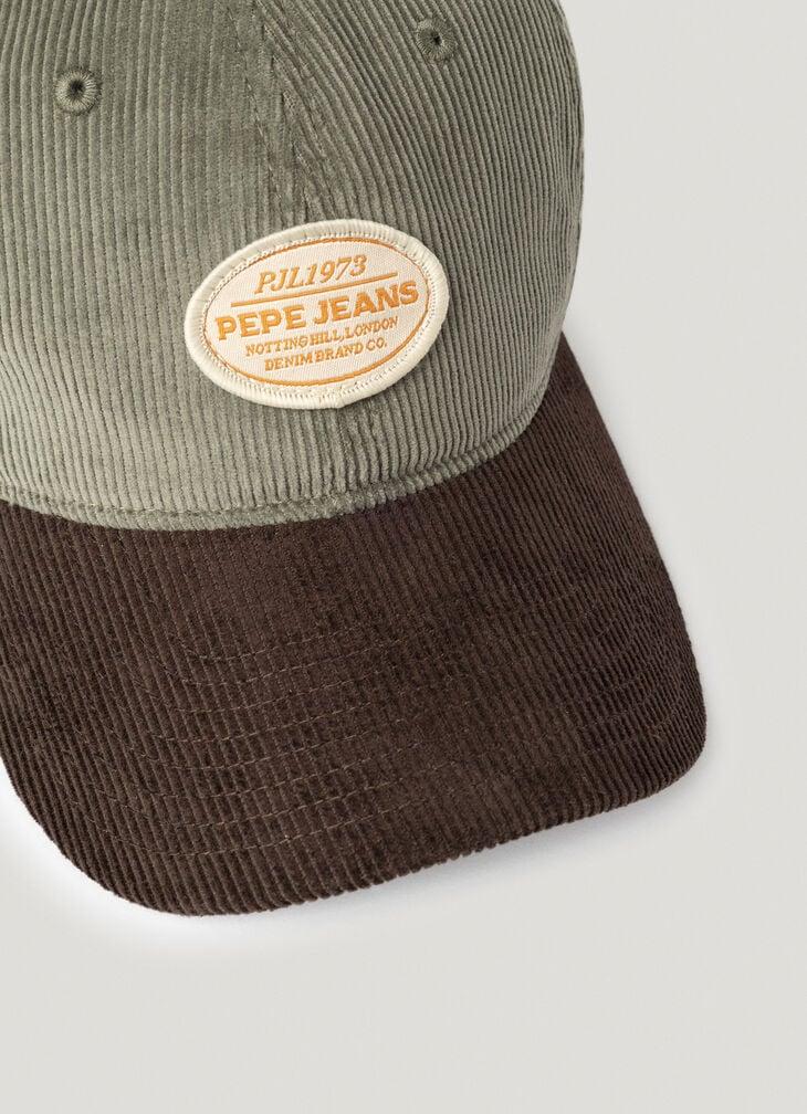 Pepe Jeans Two-tone Corduroy Cap