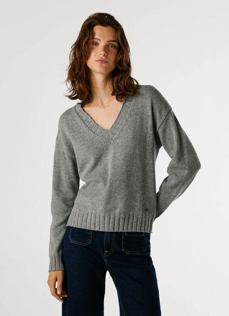 Pepe Jeans V-neck Knit Jumper