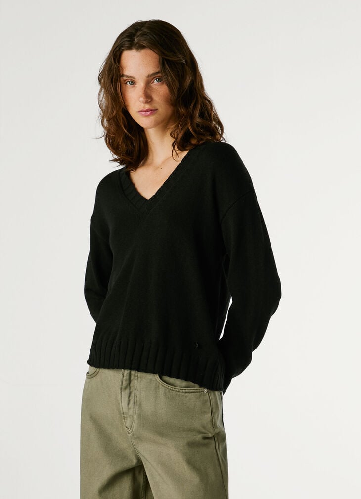 Pepe Jeans V-neck Knit Jumper