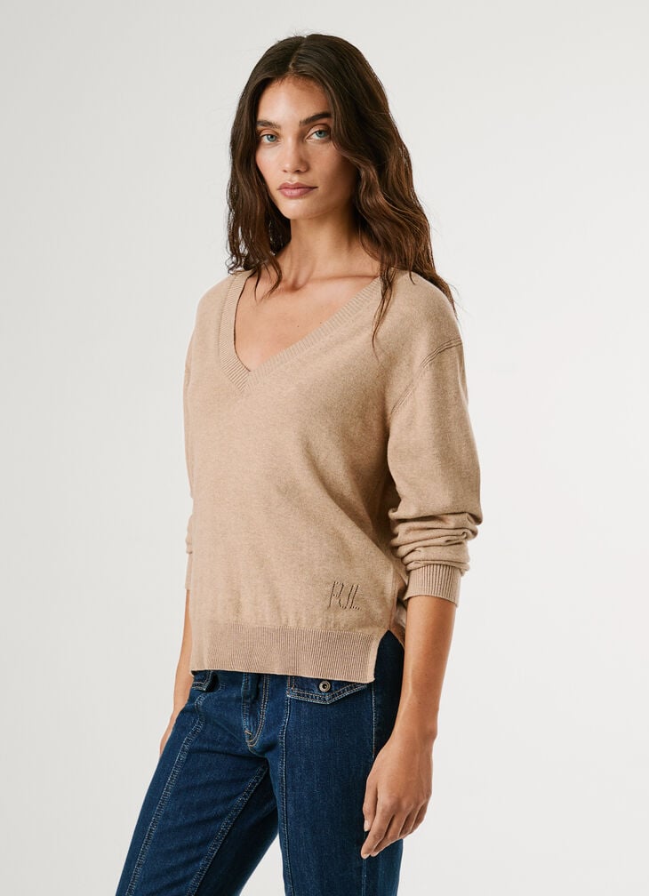 Pepe Jeans V-neck Knit Jumper