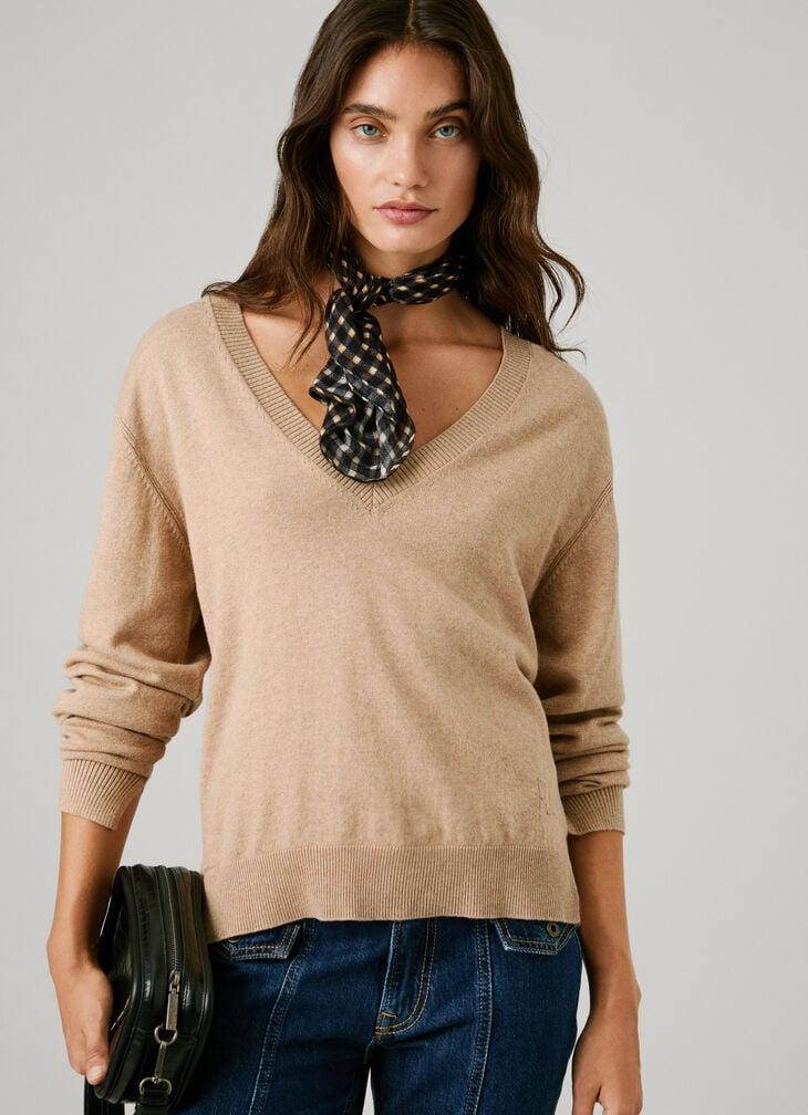 Pepe Jeans v-neck knit jumper