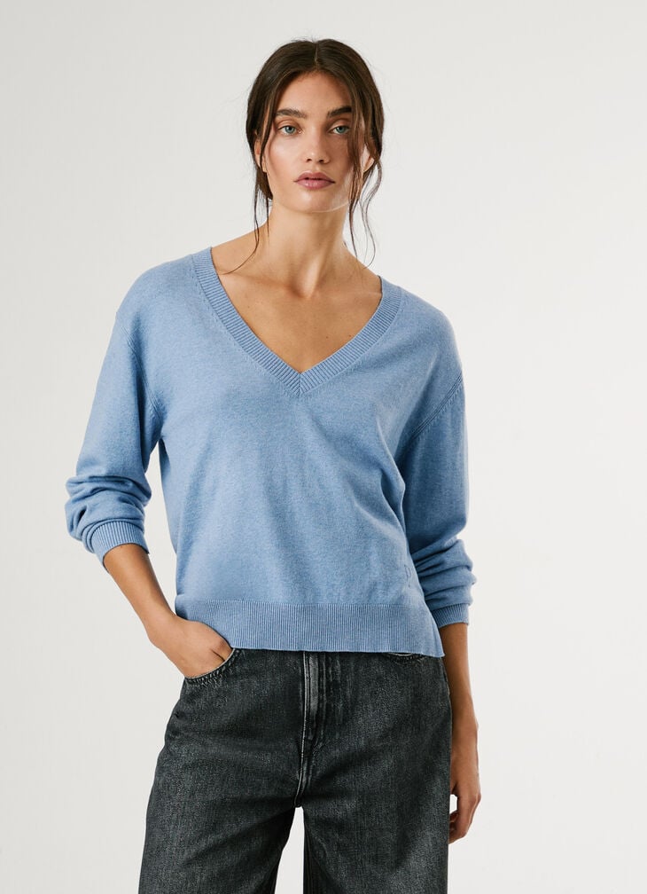 Pepe Jeans V-neck Knit Jumper