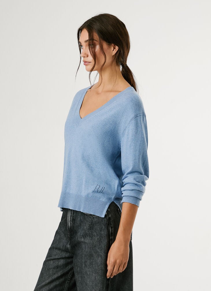 Pepe Jeans V-neck Knit Jumper