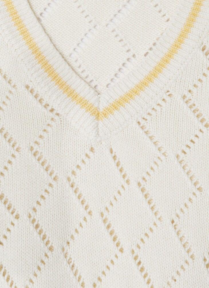 Pepe Jeans V-neck Openwork Jumper