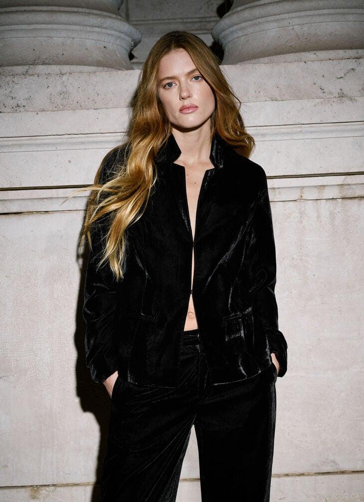 Pepe Jeans velvet jacket