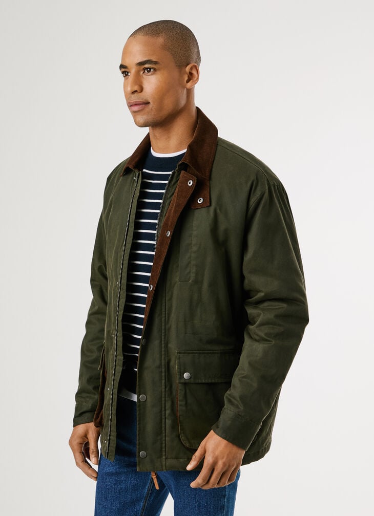 Pepe Jeans Waxed Finish Jacket