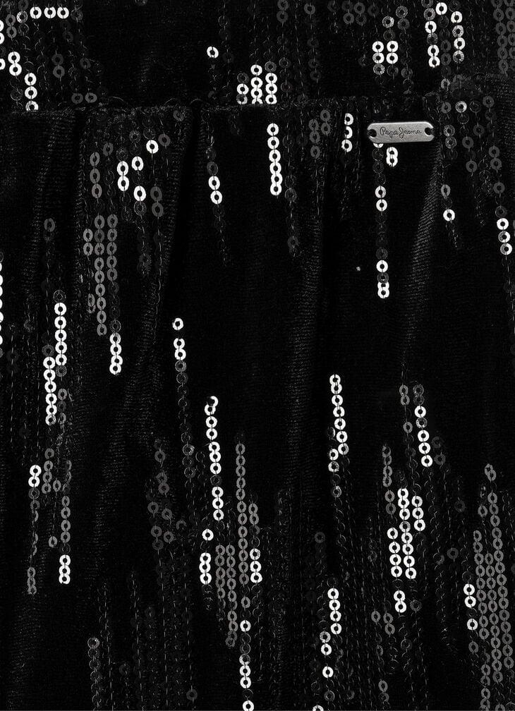 Pepe Jeans Wide Leg Trousers With Sequins