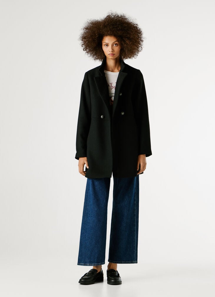 Pepe Jeans Wool Coat
