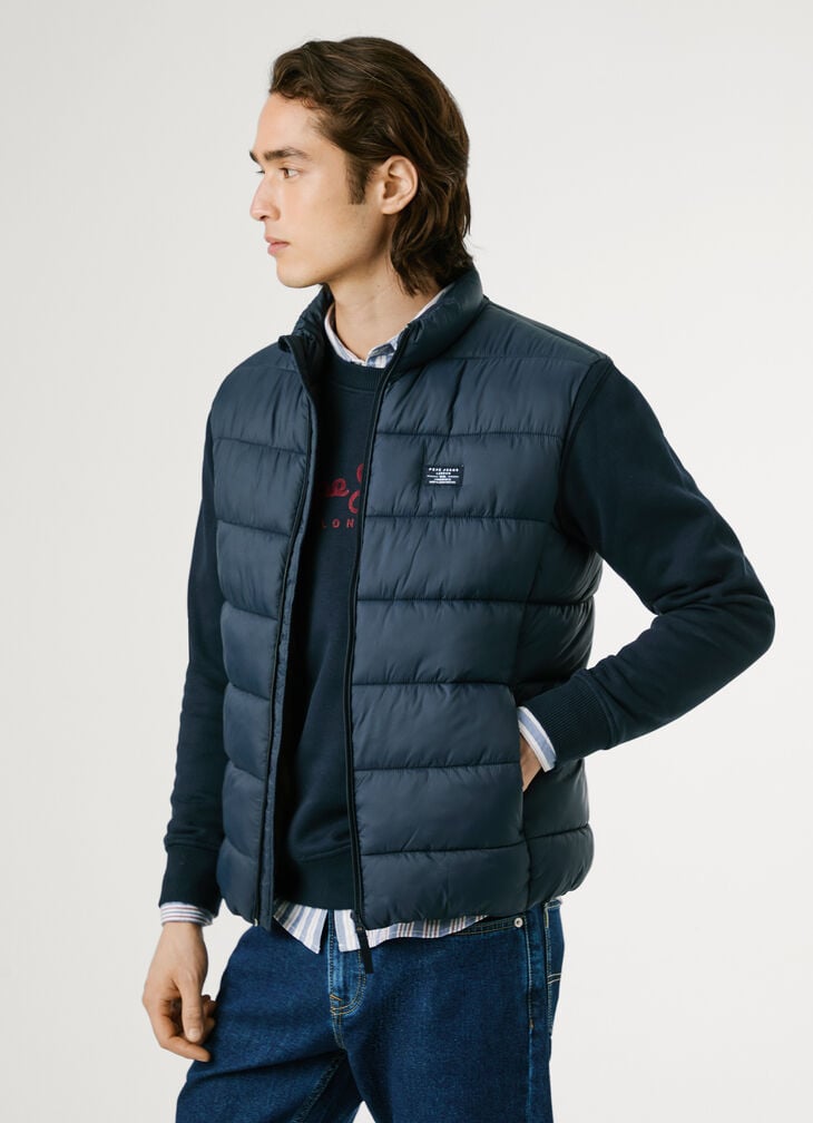 Pepe Jeans Zip Closure Padded Gilet