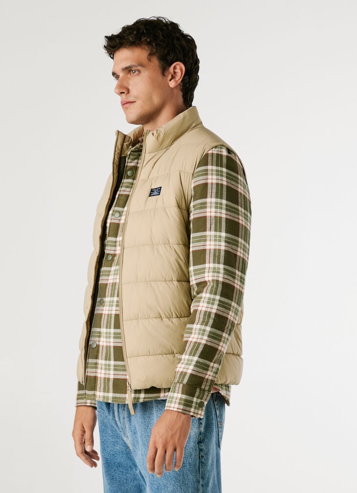 Pepe Jeans Zip Closure Padded Gilet