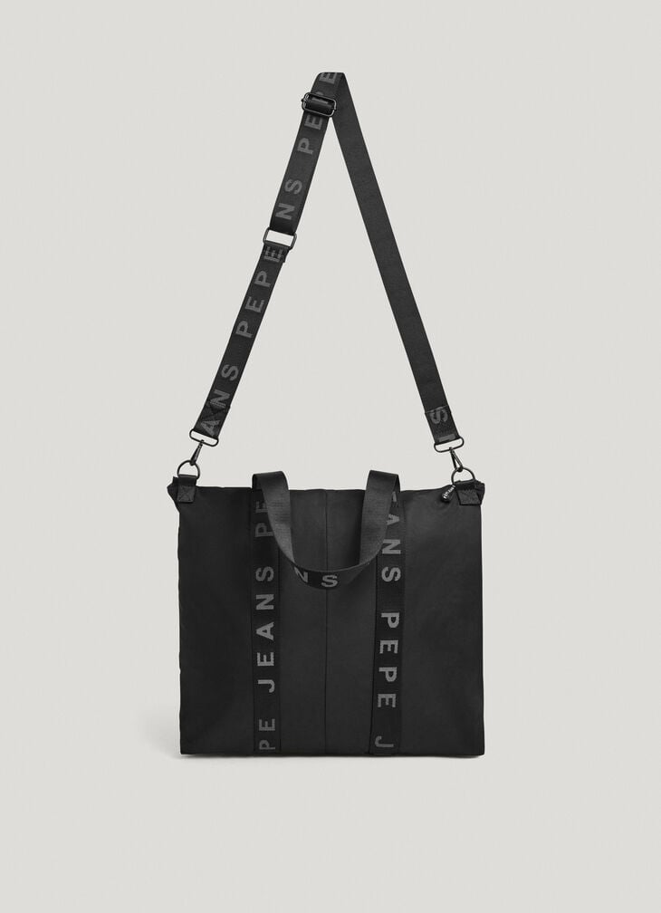 Pepe Jeans Zip Closure Tote Bag