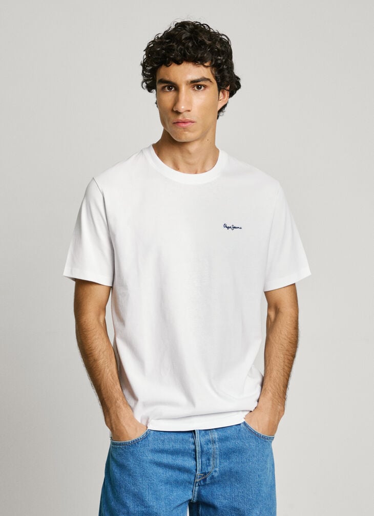 Pepe Jeans regular fit t-shirt with embroidered logo