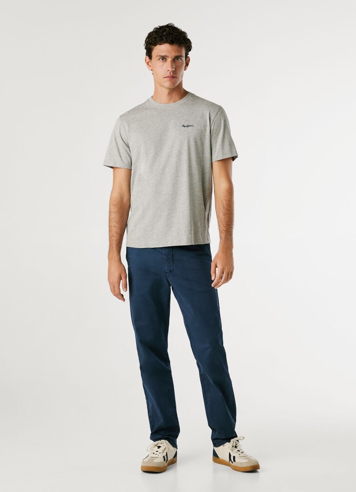 Pepe Jeans Regular Fit T-shirt With Embroidered Logo