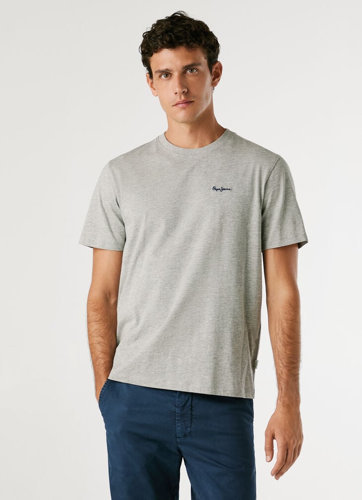 Pepe Jeans Regular Fit T-shirt With Embroidered Logo