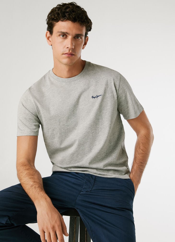 Pepe Jeans regular fit t-shirt with embroidered logo