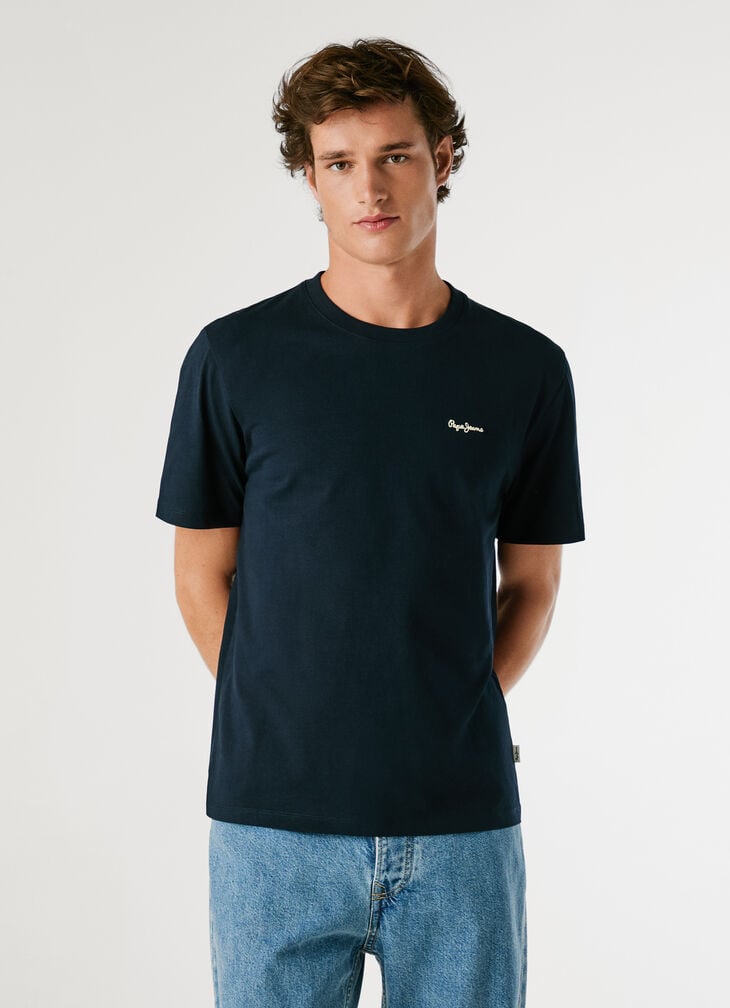 Pepe Jeans Regular Fit T-shirt With Embroidered Logo