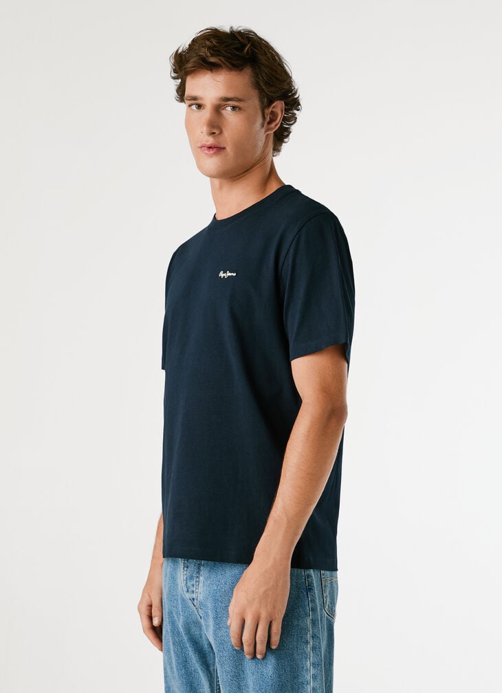 Pepe Jeans Regular Fit T-shirt With Embroidered Logo