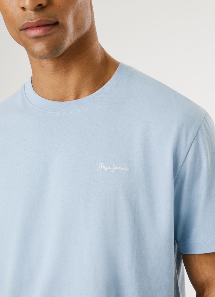 Pepe Jeans Regular Fit T-shirt With Embroidered Logo