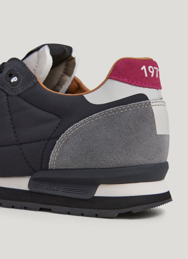 Pepe Jeans Running Trainers With Suede Details- Brit