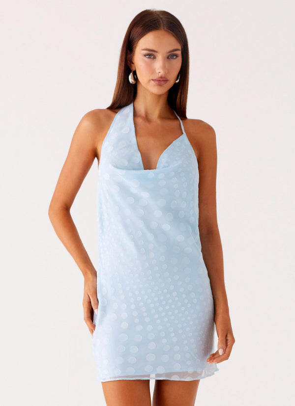 peppermayo Peppermayo Exclusive - About Today Mini Dress - Blue