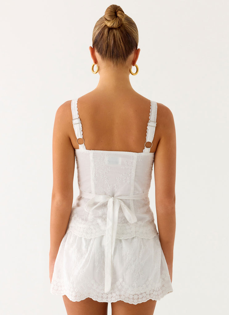 Peppermayo Peppermayo Exclusive - Addictive Mini Skort - White