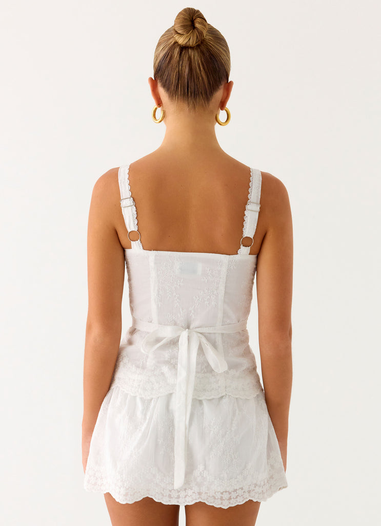 Peppermayo Peppermayo Exclusive - Addictive Top - White