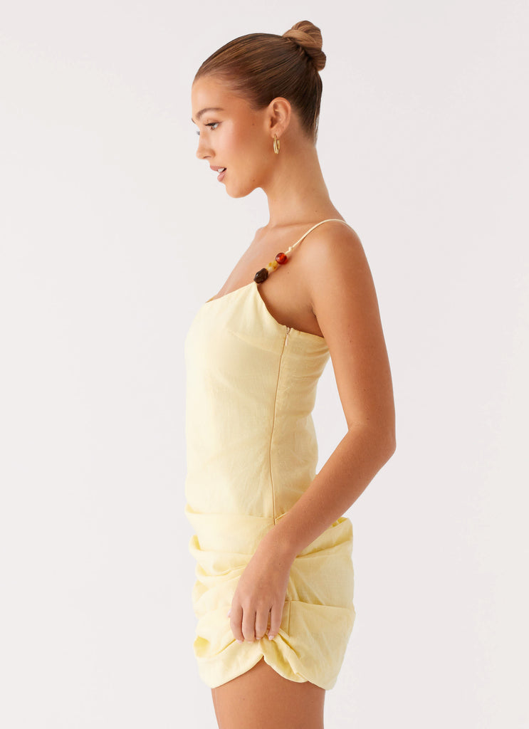 Peppermayo Peppermayo Exclusive - Adella Mini Dress - Yellow