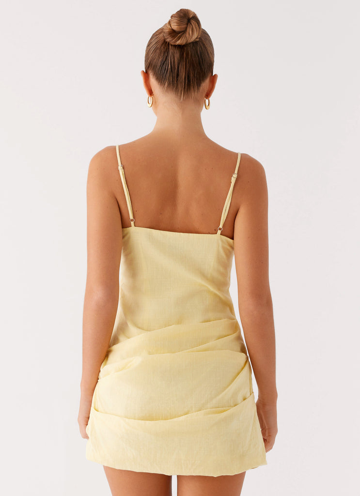 Peppermayo Peppermayo Exclusive - Adella Mini Dress - Yellow