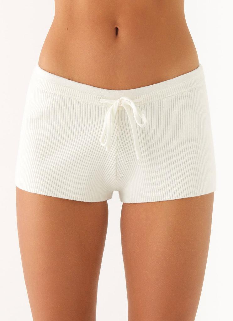 Peppermayo Peppermayo Exclusive - Adria Mini Shorts - Ivory
