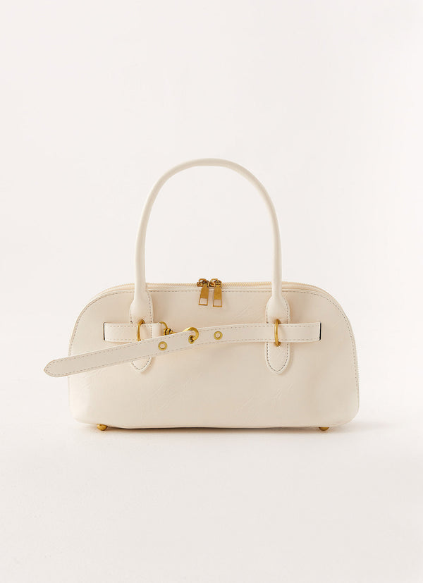 peppermayo Peppermayo Exclusive - Agency Shoulder Bag - Ivory